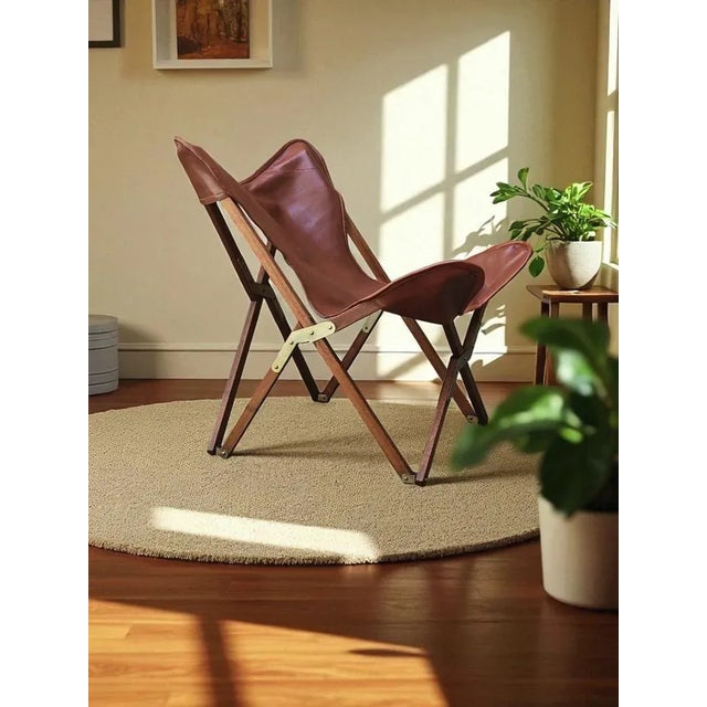 Tripolina Lady Folding Chair by Vittoriano Vigano, Italy, 1970s For Sale - Image 7 of 8