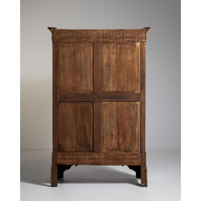 Oak Vitrine in Original Patina, Antique, France, Circa 1880 For Sale In Greensboro - Image 6 of 11