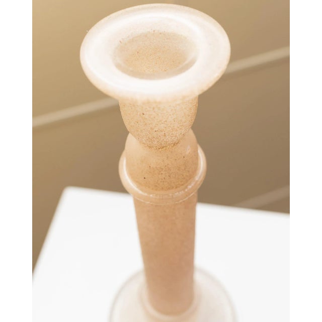 Italian Murano Candleholder, 1970s For Sale - Image 9 of 11