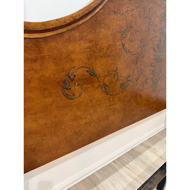 2000 - 2009 Ferguson Copeland Venetian Painted Sorrento Poster King Size Bed For Sale - Image 5 of 12