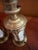Pair of Vintage French Empire Brass & Milk Glass Table Lamps 12" X 4.5" Ca. 1950 For Sale - Image 15 of 18