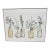 Stupell Home Décor Botanical Floral Bottles Wall Art, Framed For Sale