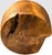 Handcrafted Wabi Sabi Turned Teak Root Wood Urn Vessel With Organic Natural Knots and Voids For Sale - Image 13 of 14