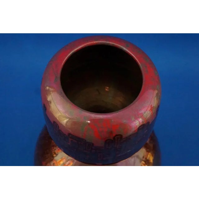 Modern Futuristic Ceramic Double-Bulb Vase by Ivo Sassi, Italy, 1950s For Sale - Image 10 of 18