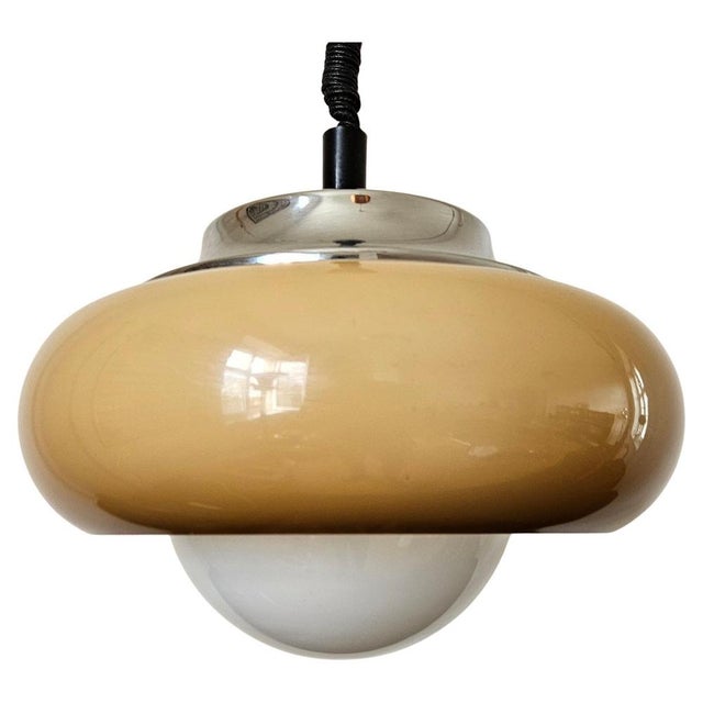 Mid-Century Space Age Pendant by Guzzini for Meblo, Italy, 1970s For Sale - Image 15 of 15