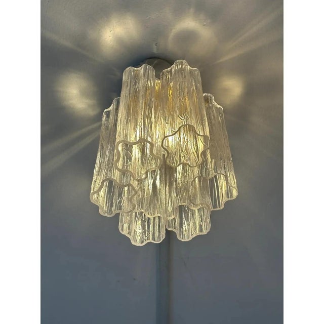 Early 21st Century Tronchi Murano Glass Flush Mount by Simoeng For Sale - Image 5 of 9