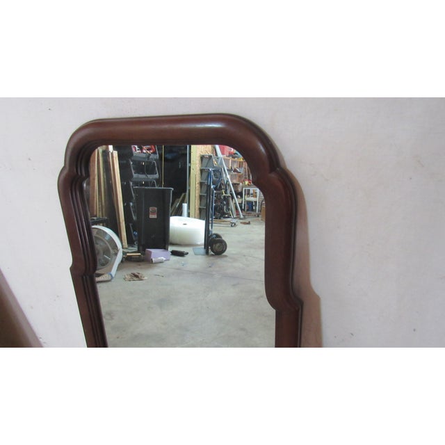 Item: Henkel Harris Mirror Details: Great Molding Traditional Design Signed Henkel Harris Mahogany Measurements: 21" wide,...