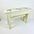 1970s Vintage Arts & Crafts Farmhouse Sunflower Folk Art Painted Pine Bench. For Sale - Image 4 of 18