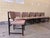 This beautiful set of six Belgian dining chairs features elegant dark brown frames that pair perfectly with the warm brown...