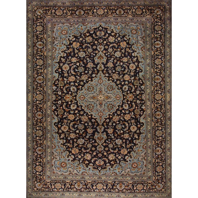 Middle Eastern Hand-Knotted Rug For Sale - Image 11 of 11