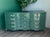 1970's French Provincial Dixie Dresser of Nine Drawers This dresser is newly refinished in high gloss green Lacquer with...