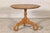 Early 20th Century Dutch Colonial Teak Pedestal Side Table with Tripod Base, Early 20th Century For Sale - Image 5 of 12