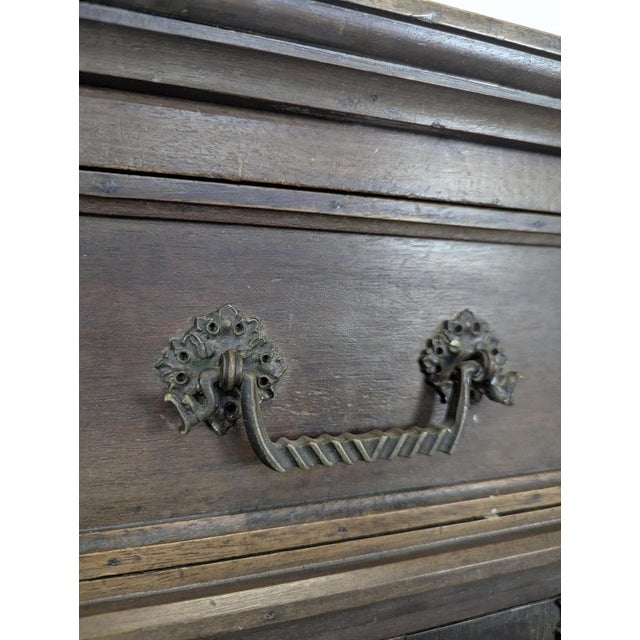 Neo-Gothic Cabinet in Bronze attributed to Mr. Ringell For Sale - Image 13 of 15