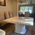 2000 - 2009 Authentic Kreiss Collection Solid Travertine Square Dining Table For Sale - Image 5 of 12