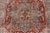 Red Early 20th Century Antique Persian Heriz Rug With Geometric Medallion Design in Red & Soft Colors For Sale - Image 8 of 12