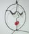 1980s Artist Made Wire Lady Hanger With Wax Lips, 1980’s For Sale - Image 5 of 12