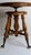 Brown Antique H. Holtzman & Sons Victorian Adjustable Swivel Piano Stool With Glass Ball Claw Feet For Sale - Image 8 of 17
