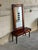 Vintage Danish Modern Rosewood Entryway Set With Mirror in Style of Pedersen & Hansen For Sale - Image 10 of 10