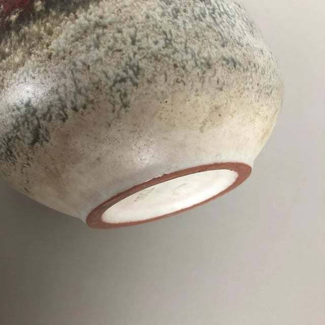 Abstract Ceramic Pottery Vase from Karlsruher Majolika, Germany, 1950s For Sale - Image 14 of 17
