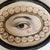 An oil on canvas portrait of a Victorian lovers eye Pin. Hand Painted. Unsigned