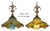 Antique Murano and LaChaussee Art Glass Shades Ormolu Metal Pendant Light For Sale - Image 18 of 18