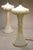 1940s Dorothy Draper Hollywood Regency Modern Solid Marble Palm Column Table Lamps - a Pair For Sale In Los Angeles - Image 6 of 11