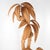 Stunning rattan floor lamp in the shape of a three-trunked coconut palm. Featuring multiple removable fronds and lights...