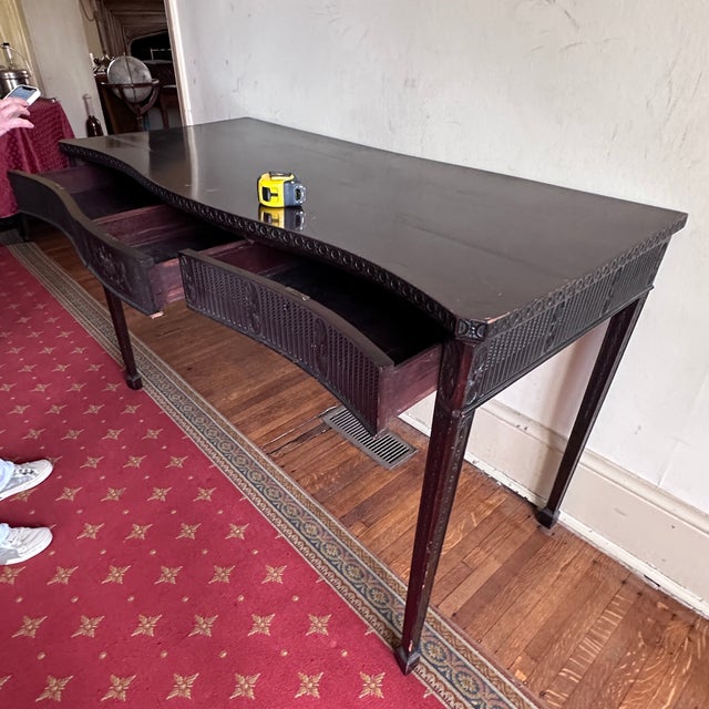 English 19th Century S & H Jewell Georgian Style Carved Console/ Huntboard For Sale - Image 3 of 12
