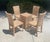 Gorgeous Organic Modern Dining Set by luxury brand McGuire of San Francisco. This set is from their “Antalya” Collection...