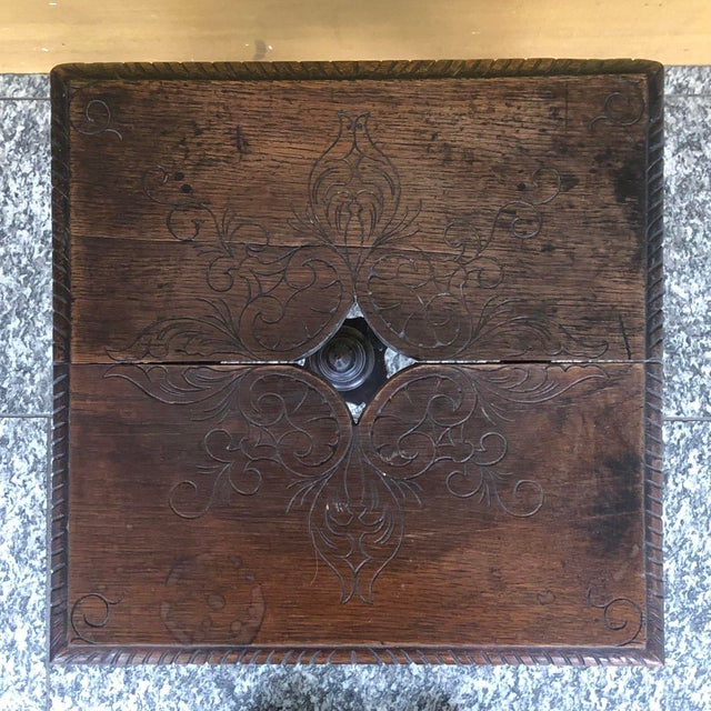 Antique Historicism Turned Stool, Early 20th Century For Sale - Image 4 of 14