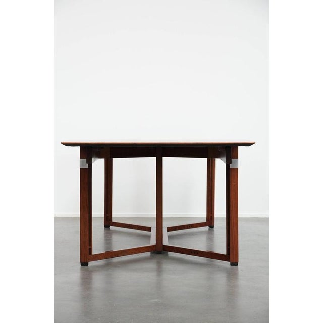 Wood Art Deco Decoforma Series Extendable Dining Table from Schuitema For Sale - Image 7 of 18