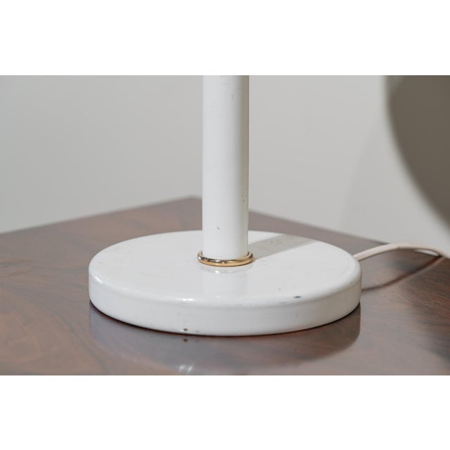 Mid-Century Danish Metal Table Lamp, 1960s For Sale - Image 9 of 12