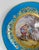 French 18th Century French Sevres Vincennes Bleu Celeste Plate With Courting Scene For Sale - Image 3 of 18