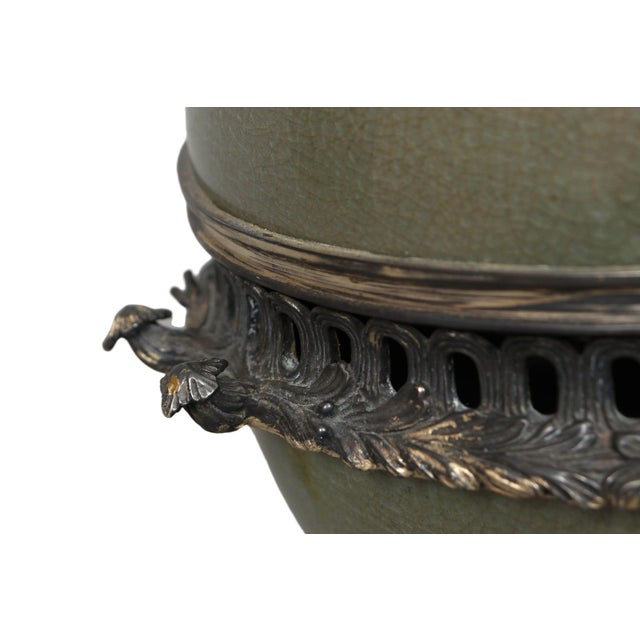 Early 20th Century Ceramic Table Lamp For Sale In Tampa - Image 6 of 8
