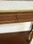 French 19th Century French Louis XVI Style Mahogany and Marble Console Table For Sale - Image 3 of 12