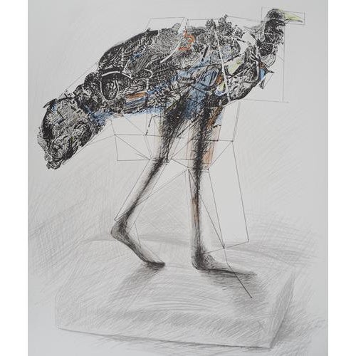 Caesar, Hen on the Move, 1980, Lithograph For Sale - Image 4 of 9