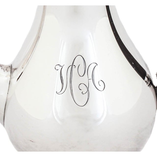 1940s Sterling Silver Tiffany & Co. Tea Set - 4 Pieces For Sale - Image 10 of 10