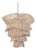 Matthew Izzo Home Cambry Bleached Rattan Pendant Light For Sale