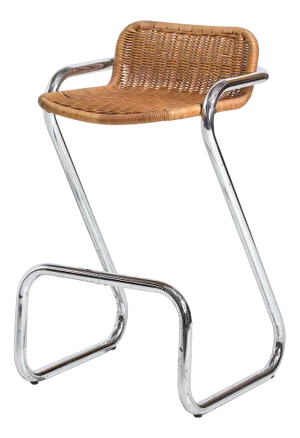 Tubular Bar Stool, 1970s