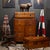 ABOUT An early 20th-century flat-top cabin steamer trunk crafted by the renowned F. Waldbaur Koffer & Lederwarenfabrik of...