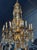 Large and Exceptional 19th century French Louis XVI gilt bronze and crystal chandelier. These chandeliers were designed...
