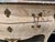 French Antique French Louis XV Style Bleached Serpentine 2 Drawer Commode With Marble Top and Ornate Brass Accents - Circa 1900 For Sale - Image 3 of 12