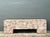 Vintage Geometric Patterned Wood Bench For Sale - Image 11 of 12