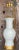 Traditional Vintage Regency Blanc De Chine Glazed Ceramic Lamp For Sale - Image 3 of 6