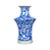 Blue 20th Century Oriental Butterfly Ceramic Vase For Sale - Image 8 of 8