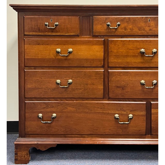Pennsylvania House Pennsylvania House Chippendale Style 11 Drawer Dresser For Sale - Image 4 of 11