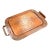 Schaeffer’s Handmade Solid Copper Hammered Tray For Sale