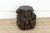 African Rustic Figural Carved African Shango Stool For Sale - Image 3 of 10