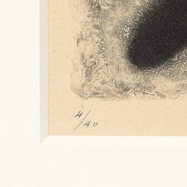 Modern Modernist "Nous Avons" Etching & Aquatint Edition 4/40 Signed Joan Miró For Sale - Image 3 of 9