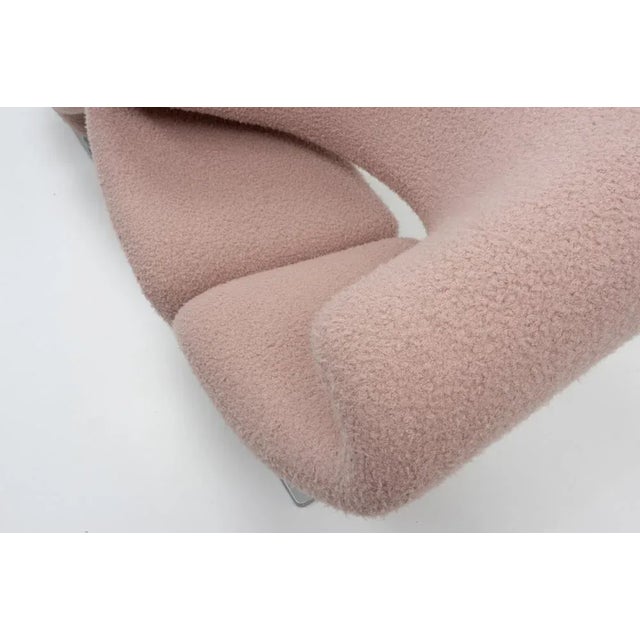 Pink Set of Ribbon Chairs by Pierre Paulin for Artifort, 1990s For Sale - Image 8 of 13